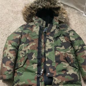 Polo Ralph Lauren Boys Camouflage Parka